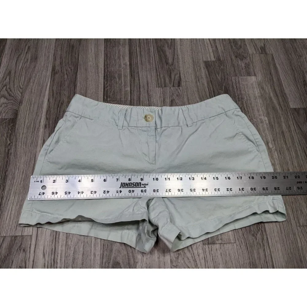 (3/$35) Ann Taylor Loft Womens Size 4 Pockets‎ Sea Green Shorts
